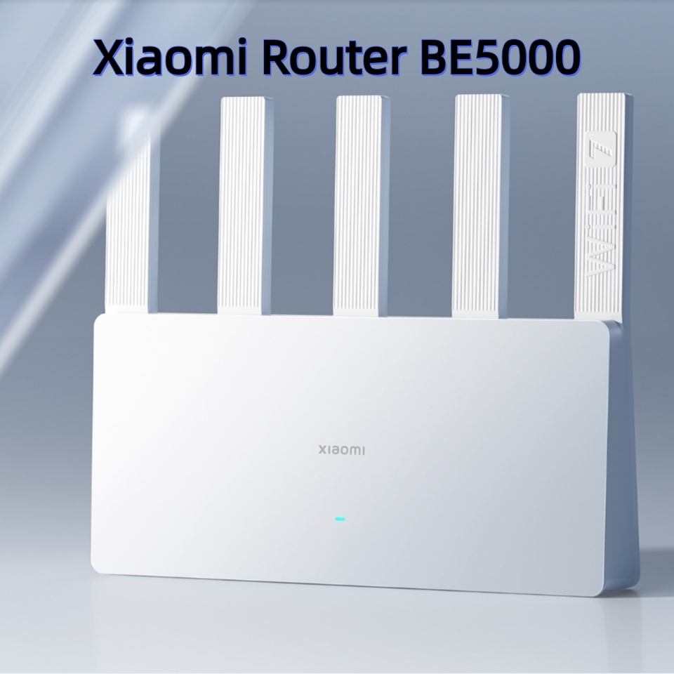 Xiaomi Router BE5000 Wi Fi 7 Enhanced OFDMA MLO Dual Band Aggregation LOT whole house intelligent linkage MiJia APP