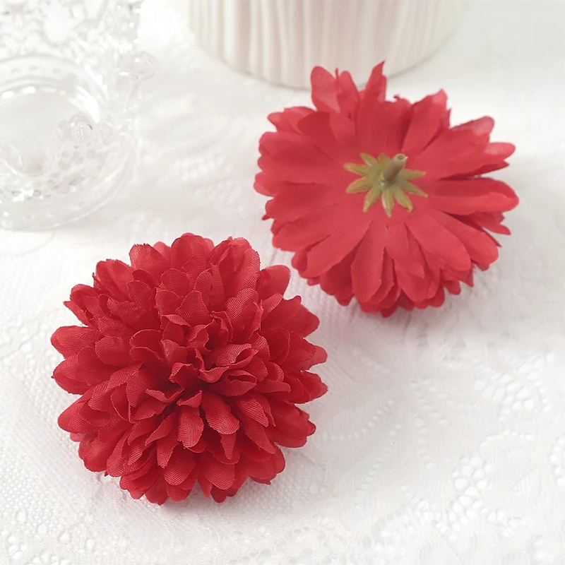 5/10/20Pcs 6,5 cm Künstliche Blume Seide Hortensien Hause Hochzeit Party Dekoration Vase Tisch DIY Handwerk Kranz geschenke Zubehör – Detail 13