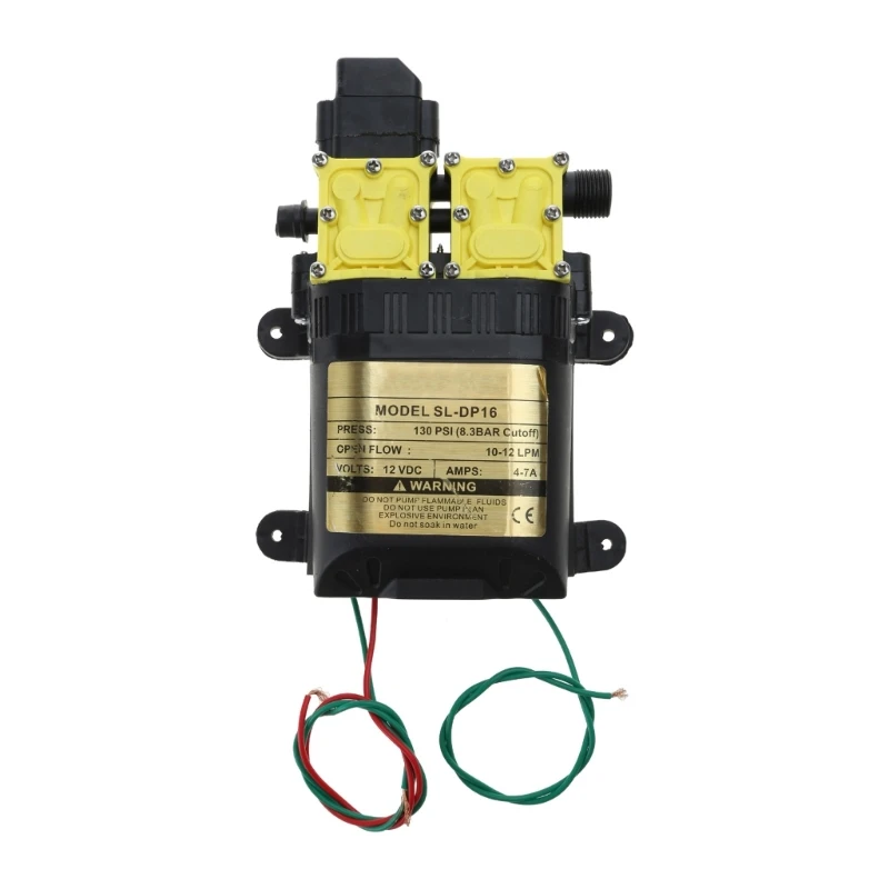 

12V High Pressure Agricultural Electric Water Pump Water Sprayer Pumps Dual-Core Power Agricultural Electric Accessories