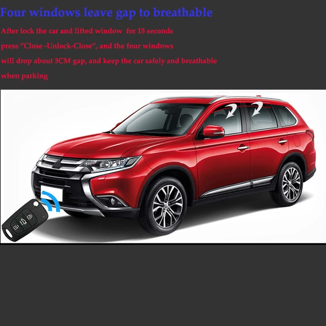 Automatischer elektrischer Fensterheber für Mitsubishi Outlander  intelligenter Fenstersc halter Fernbedienung mit niedrigem Verschluss -  AliExpress