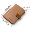 Short Men Wallets Casual Male Purses Zipper Card Bag Coin Bag Small Passport Cover Men's Purse Carteira Masculina Billetera 5