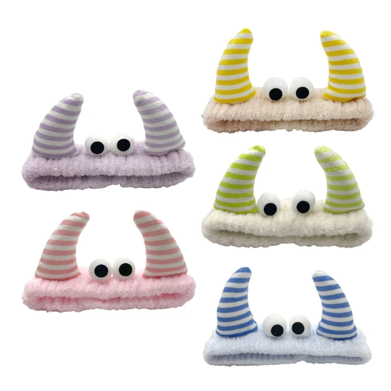 

Повязки для волос с рогами для девочек, мультяшный клоун для фотостудий, реквизит для фотосессии, макияж, оптовая продажа