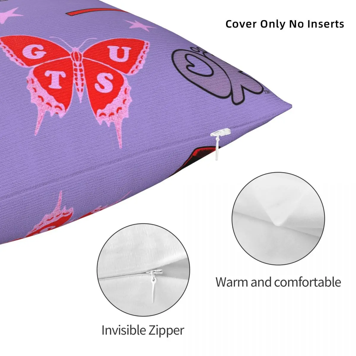 Olivias Vampire Rodrigos Sour Pillow Case Pop  Pillow Cover Polyester Custom Cushion Cover Pillowcases For Sofa Home Decorative 5