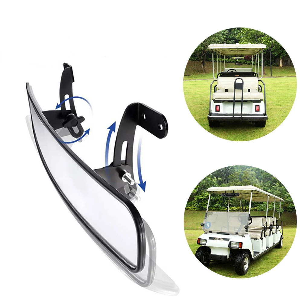 

Golf Cart Special Convex Central Mirror Universal Rearview Mirror ATV UTV Club Car Aluminum Alloy Mirrors