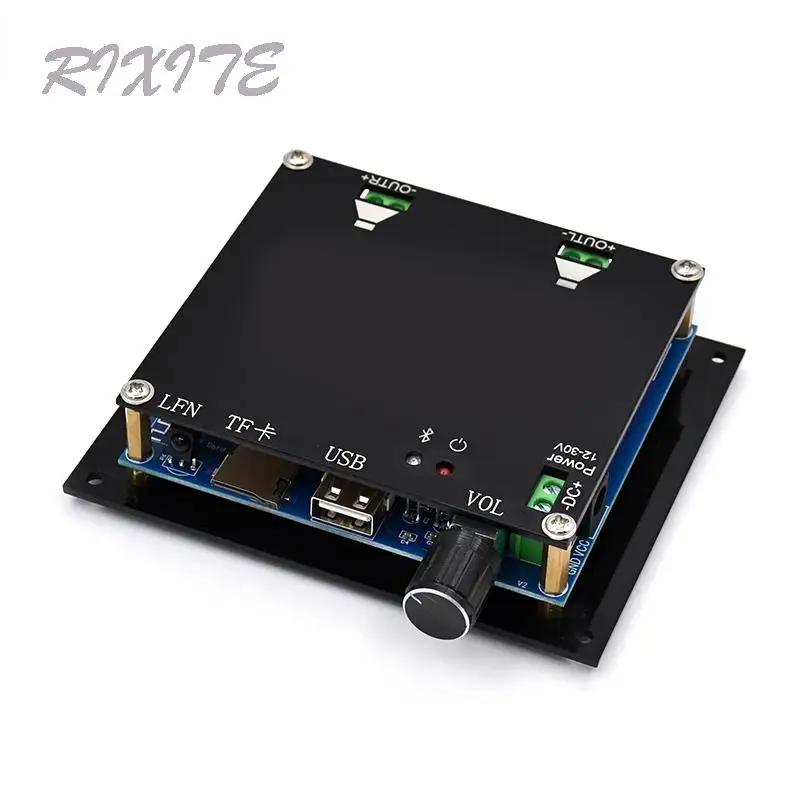 

HIFI XH-A106 100W*2 Bluetooth 5.0 TDA7498 Wireless Digital Power amplifier board Stereo Audio AMP amplificador TF Card USB Disk