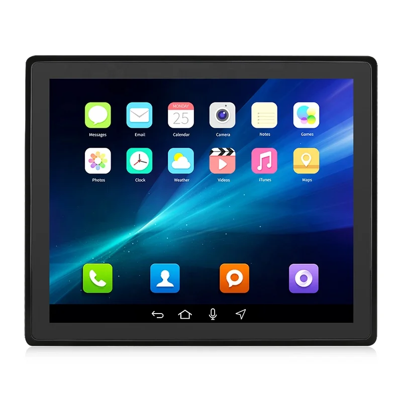 

19-дюймовая Встраиваемая промышленная панель ПК RK3399 4G + 32G ударопрочный сенсорный экран ПК android 9,0