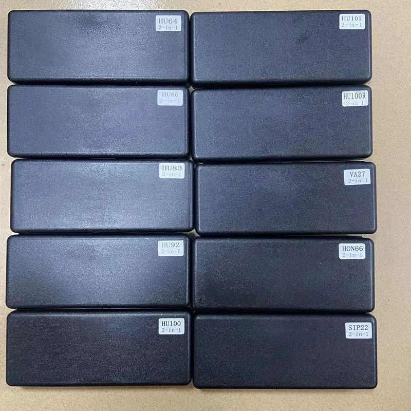 Hot Lishi 2 in 1 2in1 도구 MIT8 Ign MIT11 GM37 GM39 HON41 HON42 ISU5 DAT12R 자동차 키용 자물쇠 도구