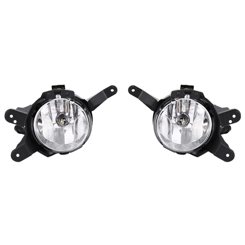절묘한 1 쌍의 자동차 앞 범퍼 LED 안개 램프 어셈블리 자동차 액세서리 주간 러닝 램프 Cruze 2009-2 용 검정색 ABS