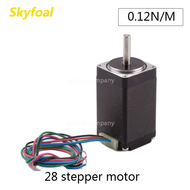0.12N.M.39.2mm 길이.2상.28 스테퍼 모터.조각 기계용.3D 프린팅용 산업 장비