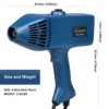 110V 4500W Handheld Portable Electric Arc Welding Machine Automatic Digital Intelligent Welding Machine Current Adjustment 4