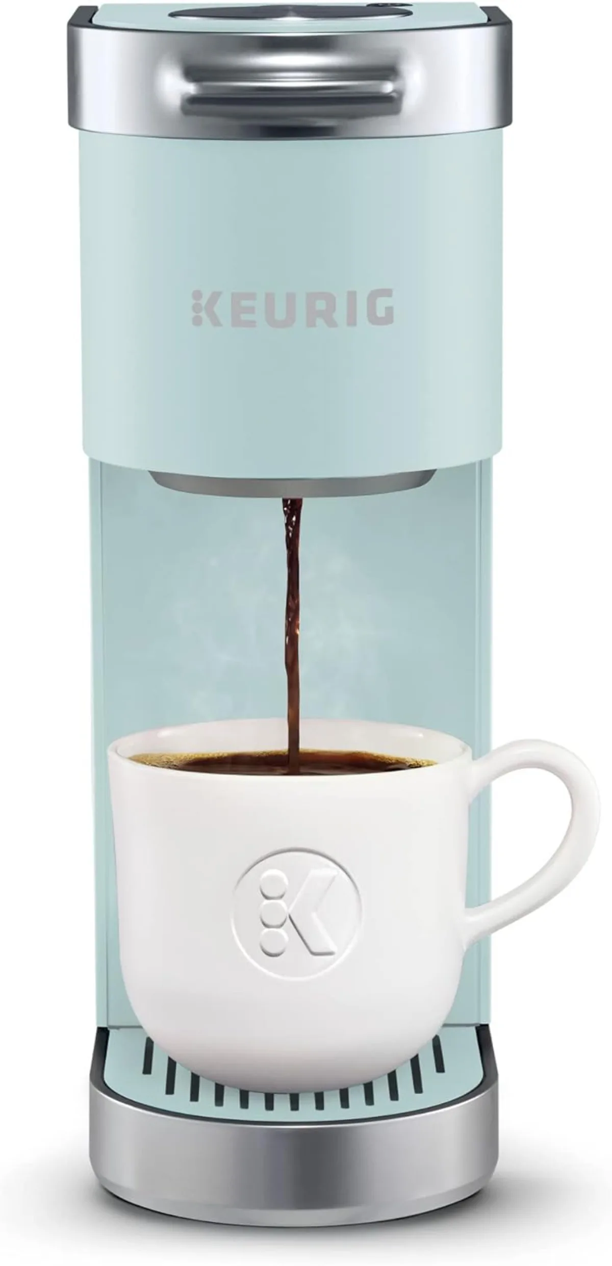 

K-Mini Plus Single Serve K-Cup Pod Coffee Maker, Misty Green | USA | NEW