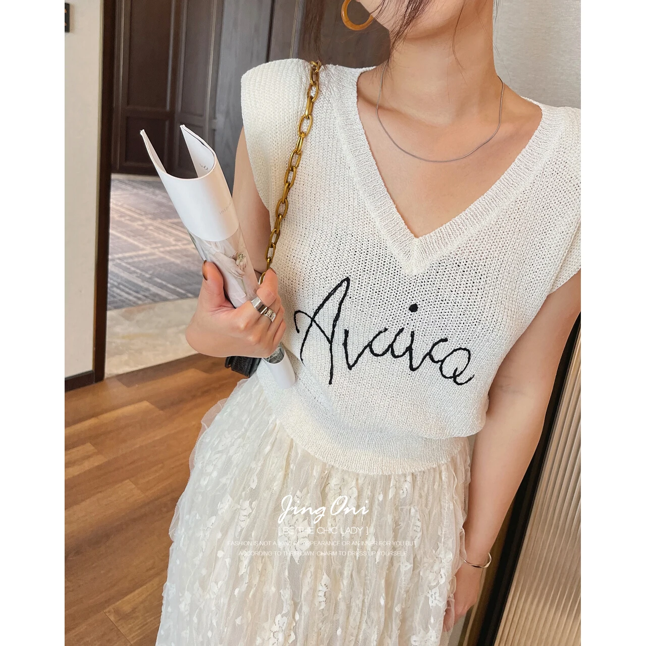 

Укороченная футболка, модная женская летняя блузка 2023 Y2k, стильная винтажная одежда 90-х, корейские футболки оверсайз с коротким рукавом, сетчатые вязаные футболки