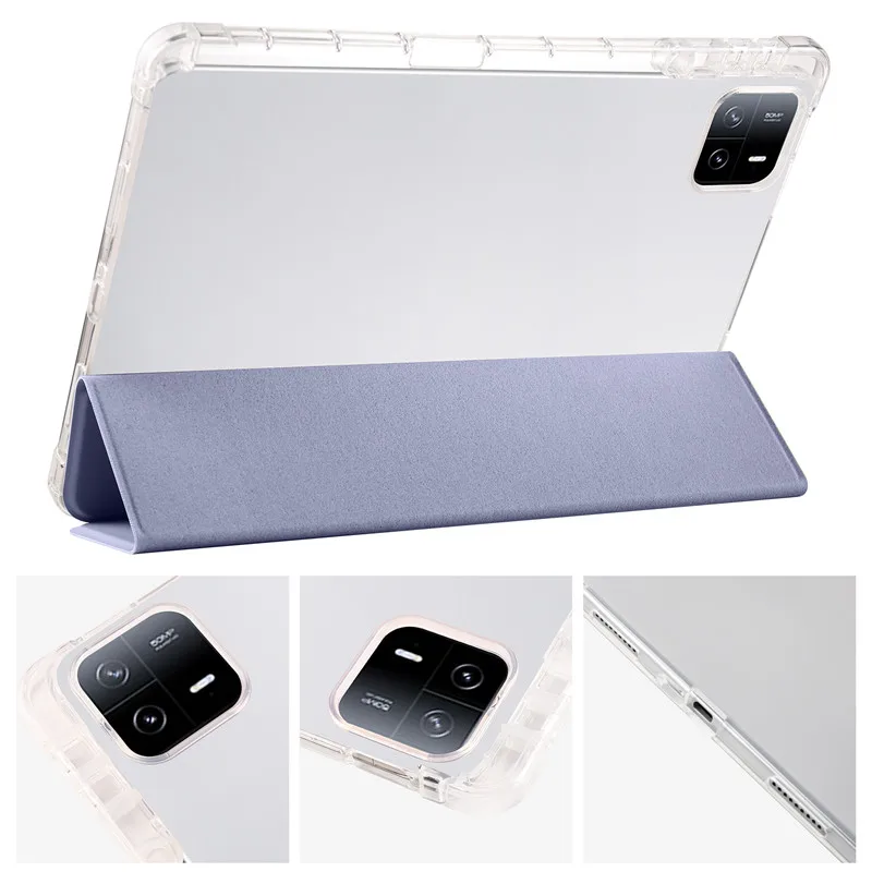 Tablet Coque For Xiaomi Pad 6 Pro Case 2023 With Pencil Holder Funda For Xiaomi pad 6 Case For Mipad 6 11.0 Case + Gift_voghion.com