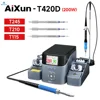 JC AIXUN T420D Dual-channel Smart Soldering Station Supports T115 T210 T245 Handles for Phone PCB Board Welding Repair Fast Heat 1