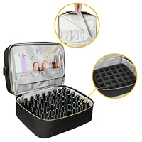 Sac de rangement pour vernis à ongles, 60/30 bouteilles, Kit de soins cosmétiques portables pour maquillage, Nail Art, outil de soins des ongles, sac d'huile essentielle, boîte de rangement 4
