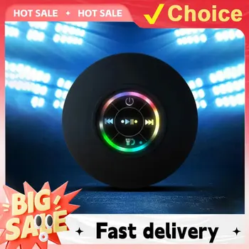 2025 Waterproof Wireless LED Bluetooth Speaker, Suction Cup, Portable Stereo 1