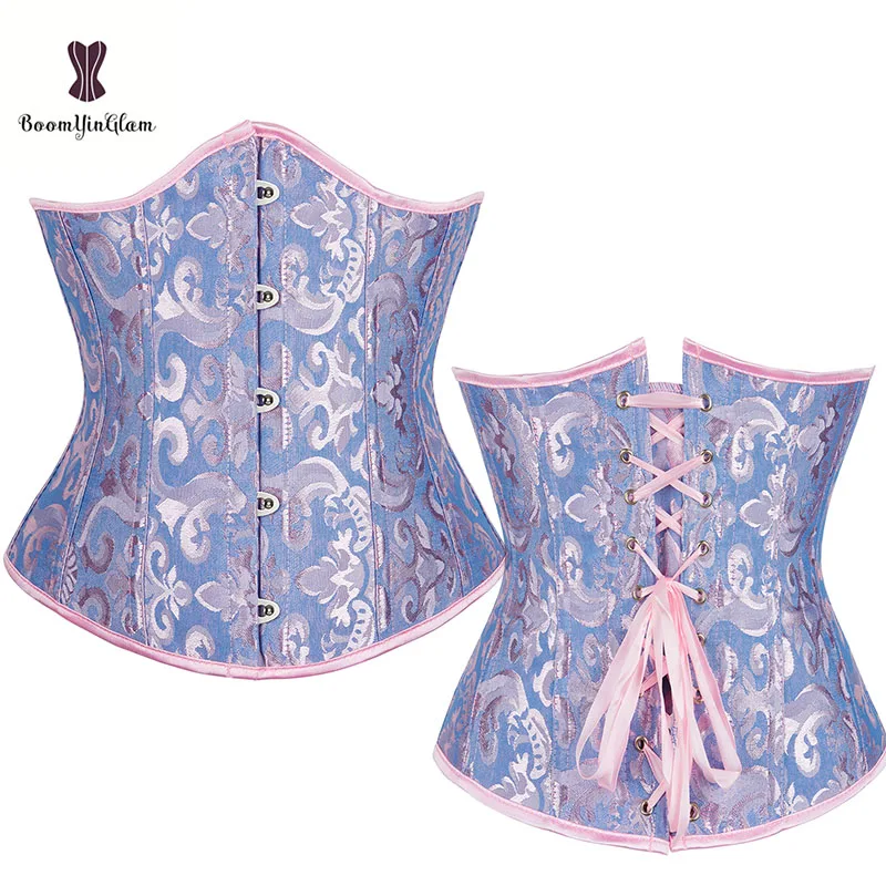 waist trainer waist corset body shaper corset bustier top lace corset Jacquard Top Korsett Women Waist Shaper Everyday Waist Shapewear Bodysuit Cinchers Corsets G String 2833#