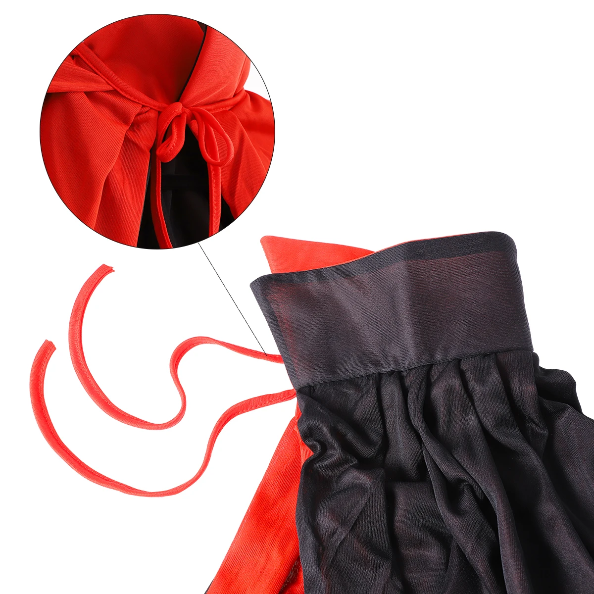 Halloween Pleuche Velvet Cloak Cape Women Men Clothes Cosplay Costume Stand Collar Cape Reversible Cap Witch Vampire Prop