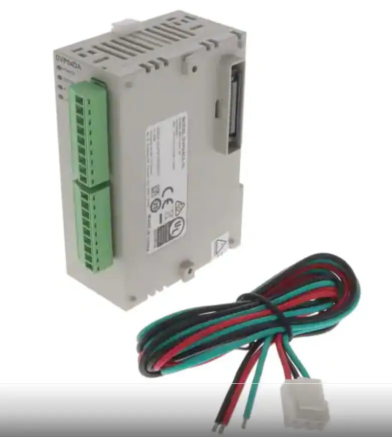 

Выходной модуль DVP04DA-SL, DIN-рейка 100 ~ 240VAC, 24VDC