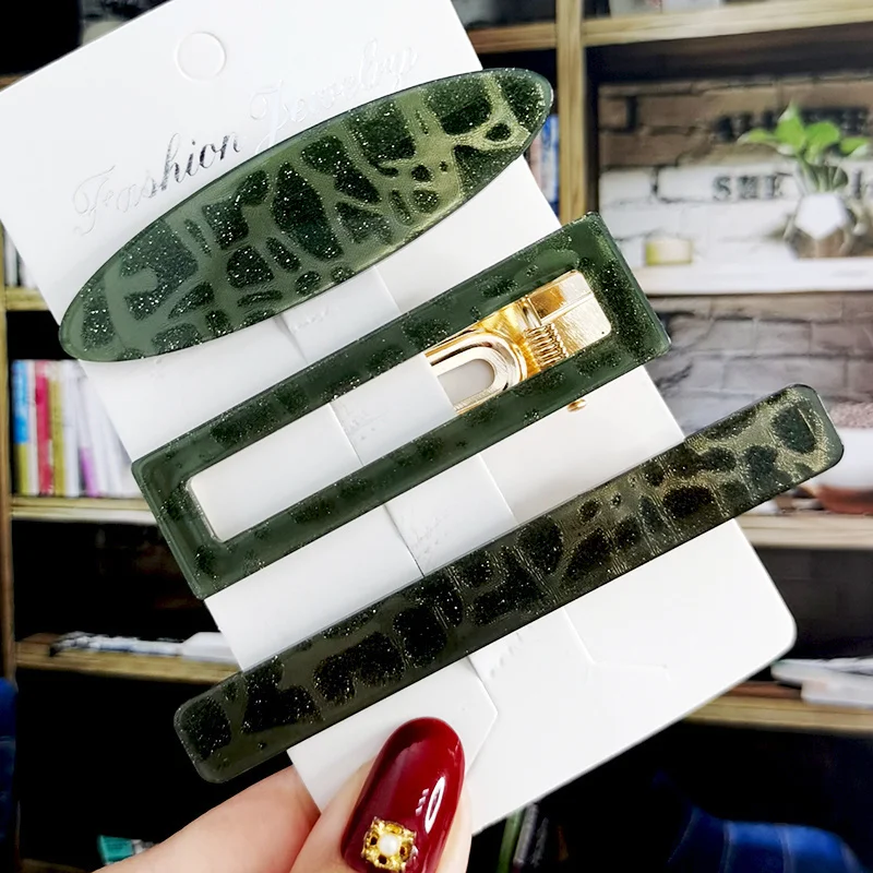 Modisches Haarspangen-Set für Damen, Schmuck, süße geometrische Haarspangen, trendige seitliche Haarspangen, Mädchen-Haaraccessoires, Kopfschmuck – Detail 11
