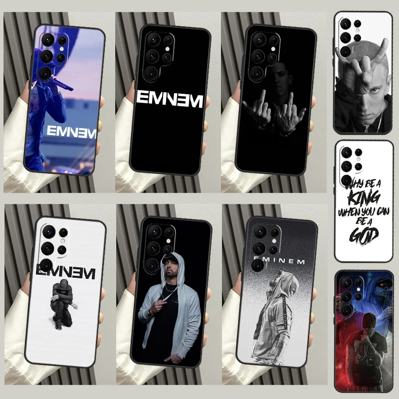 Hip Hop Rapper Eminem Rap Per Samsung Galaxy S20 Fe S21 Fe S22 S23 Ultra S8 S9 S10 Plus Nota 20 Custodia Per Telefono Ultra