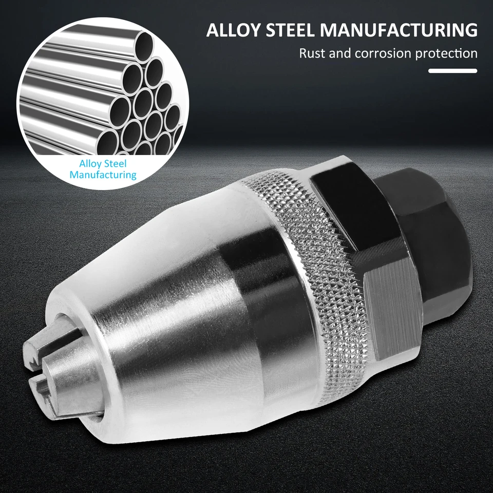Extractor De Espárragos De 3/8" Para Tornillos Rotos - Rango De 6 A 13 Mm, Acero Aleado, Extracción Fácil