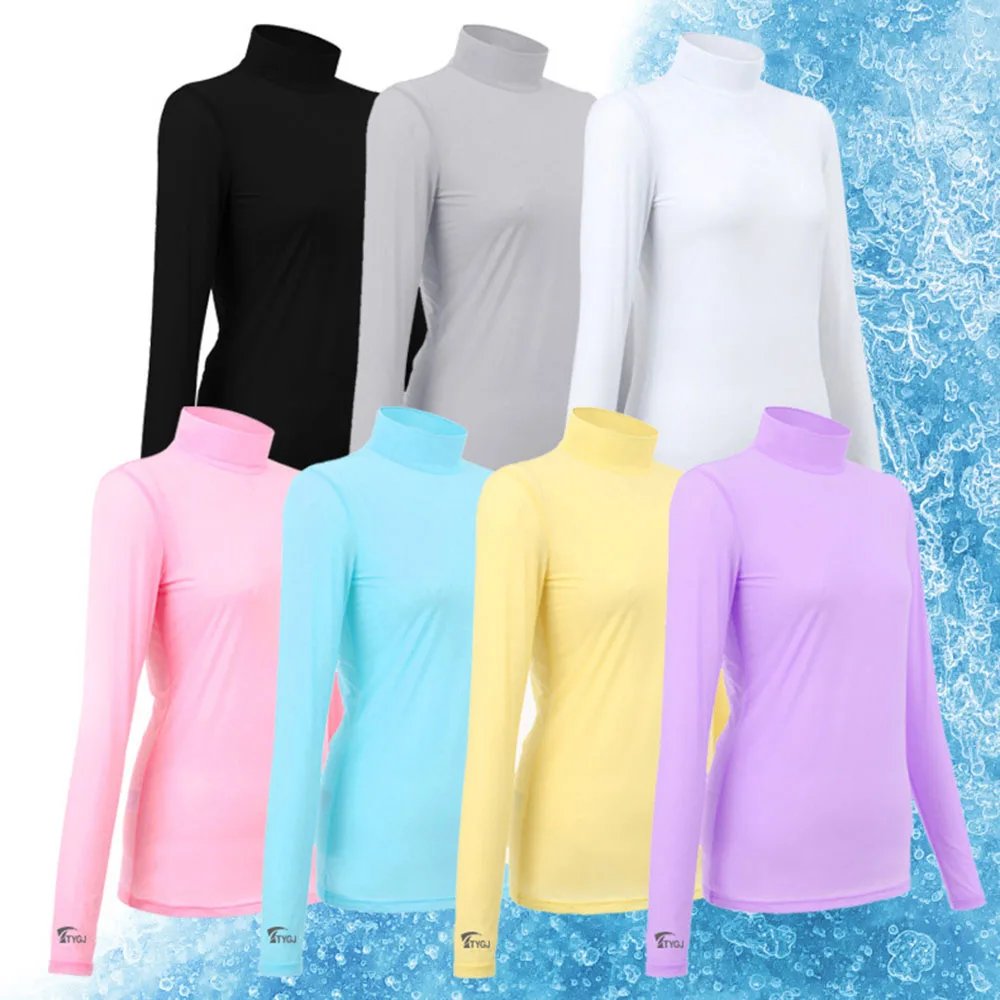 Golf Wear Golf Long Sleeve Spring And Summer Collar Wind And Sun Protection Sports Women&rsquo;s Clothing Thin Coat