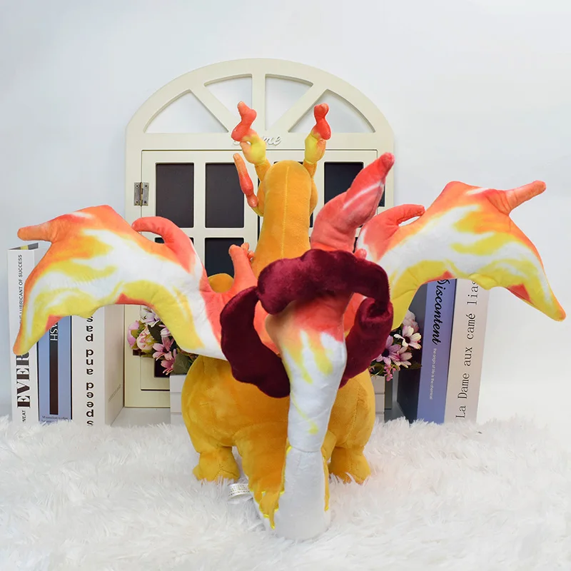 Mega Evolution Charizard Plush Toys Charmander Charmeleon Very Cool Pokemon  XY Stuffed Doll Christmas Gifts for Kids