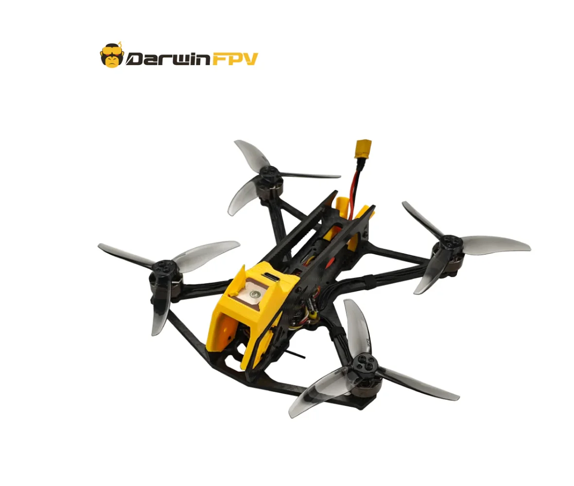DarwinFPV BabyApe Ⅲ Pro 3.5 Inch Freestyle FPV Drone with Receiver M1018 GPS 1504-4000KV Motors thumbnail 5