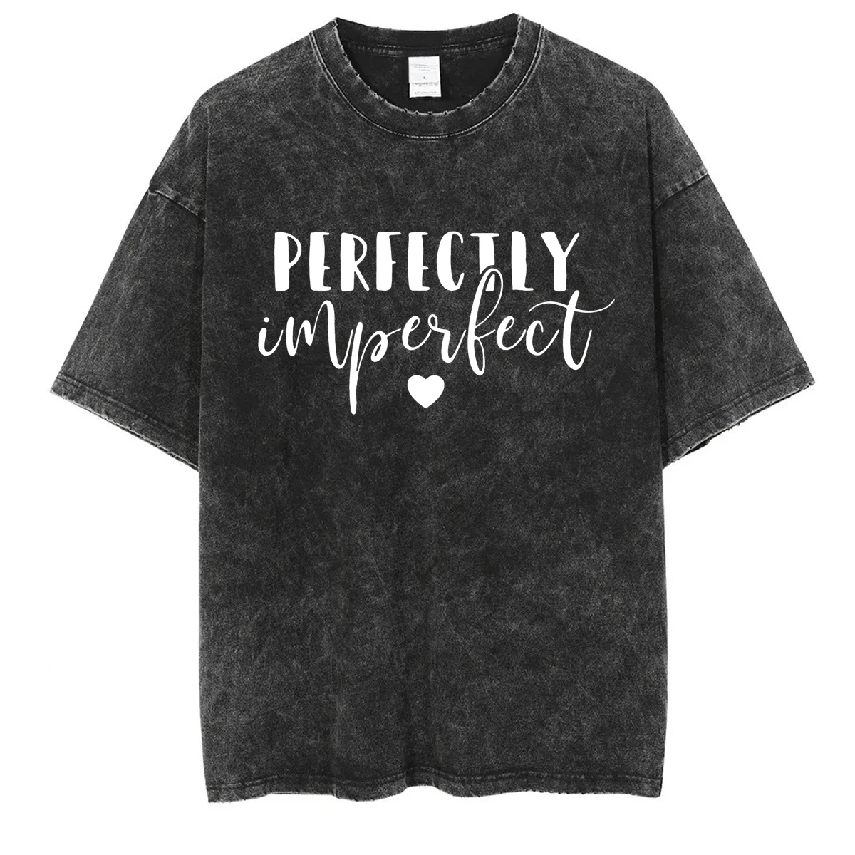 

Imperfect Shirt Motivational Tshirt Gothic Inspirational Tee Positive Inspirational Gift Vintage Shirts for Women