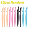 Eyebrow Razor Eyebrow Trimmer Women Face Razor Hair Remover Eye Brow Shaver Blades for Cosmetic Beauty Makeup Tools 1/5/10 Pcs 1