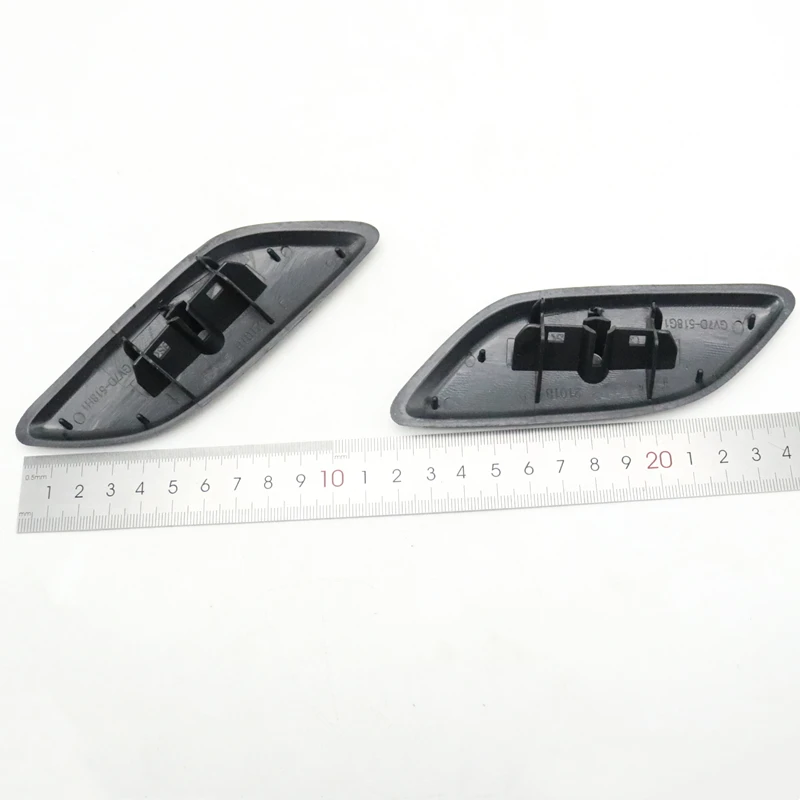 For Mazda 6 GH 2008 2009 2010 2011 2012 Front Headlight Washer Spray Nozzle Pump Actuator & Cover Cap