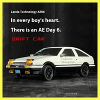 Ldrc Ld1801 Ae86 Rtr Rc Drift Car 1/18 Esp Gyroscope Rc Car Drift Vehicles Led Lights Full Scale Controlled Model Car Toy Gifts 1
