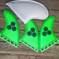UPSURF FUTURE Green FINS G3/G5/G7/AM2/GAM Surfboard Fins For Surf Accessories Thruster Quillas Surf Fins For Funboard Tri Fin 2
