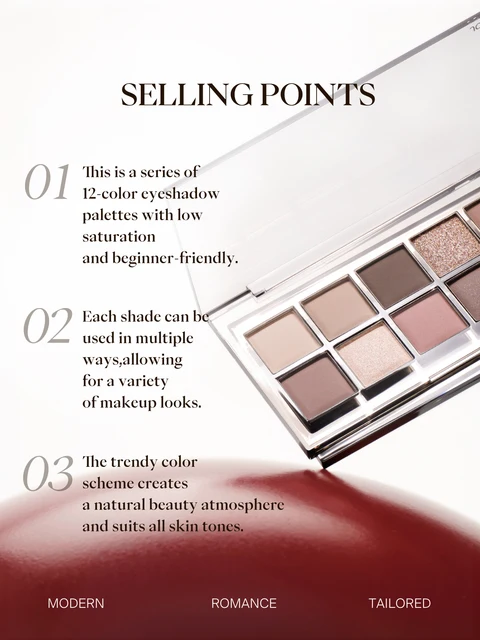 JOOCYEE 12 Shades Eyeshadow Palette