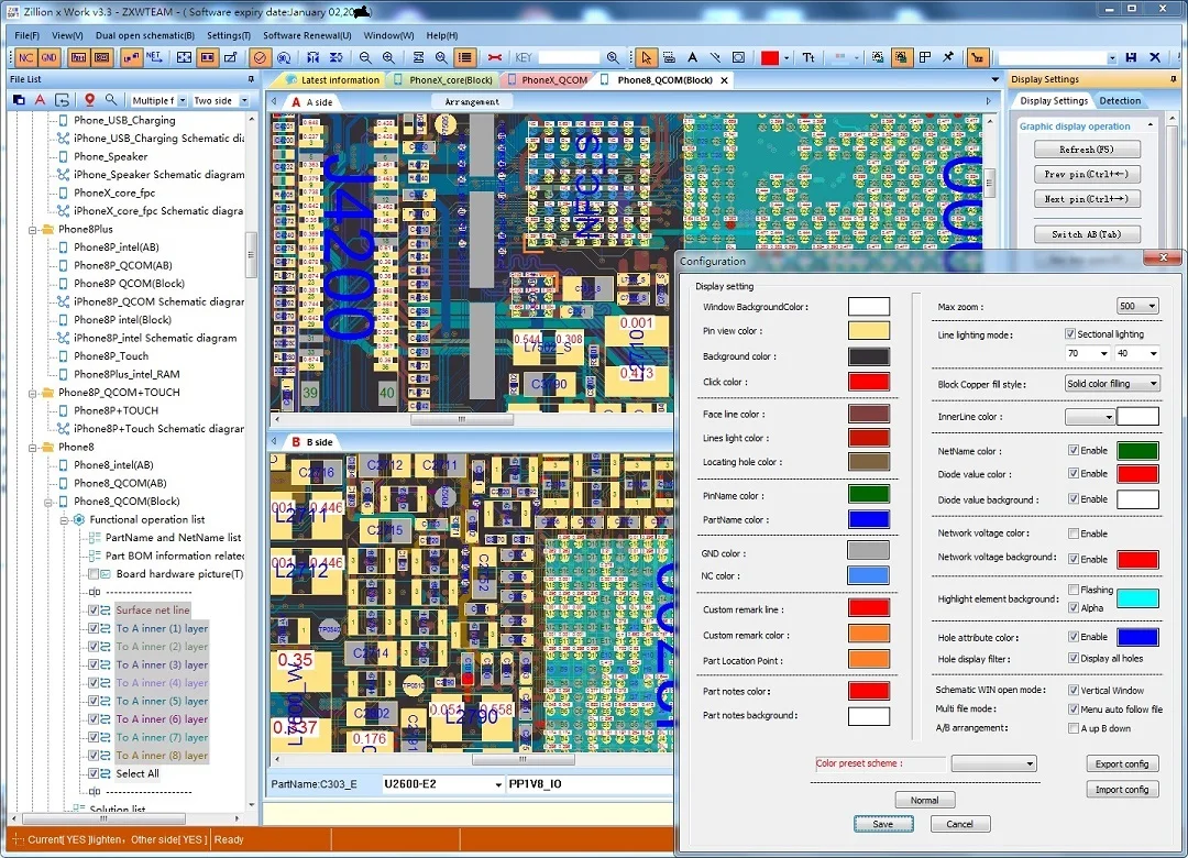ZXW Team zxw tools V3.3 for Mobile phone motherboard repair