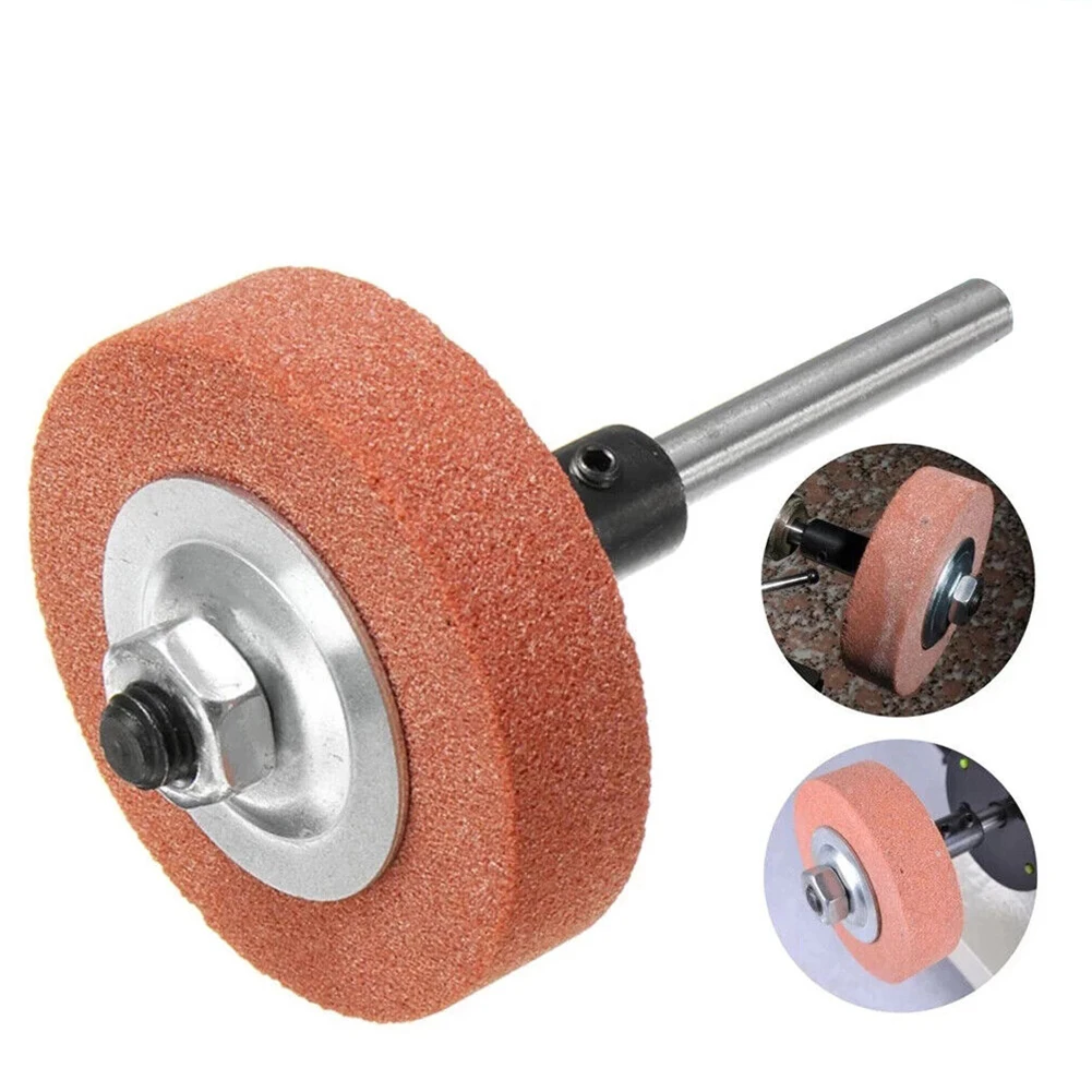 

1PC 3Inch/75mm Grinding Stone Polishing Wheel Metal Grinding Polishing Pad Buffing Wheels For Bench Grinder Metal Working