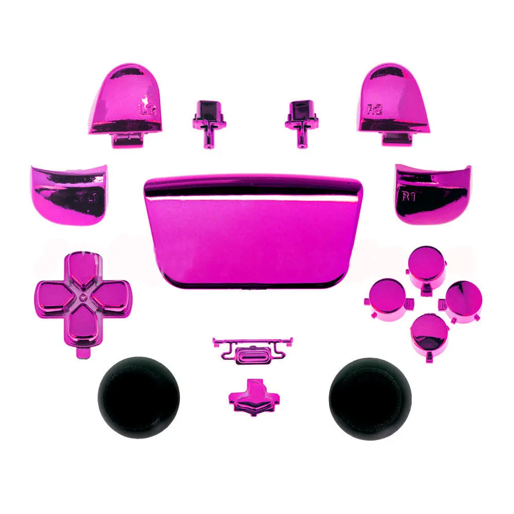 16 Color for PS5 V2.0 controller plating R1 L1 R2 L2 tool handle button repair kit PS5 BDM-020 plating clear