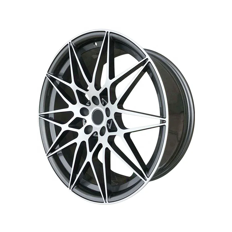 

Bright black car Forged Custom Wheel Rims 19*8.5 Wholesale Alloy Wheels 5x112