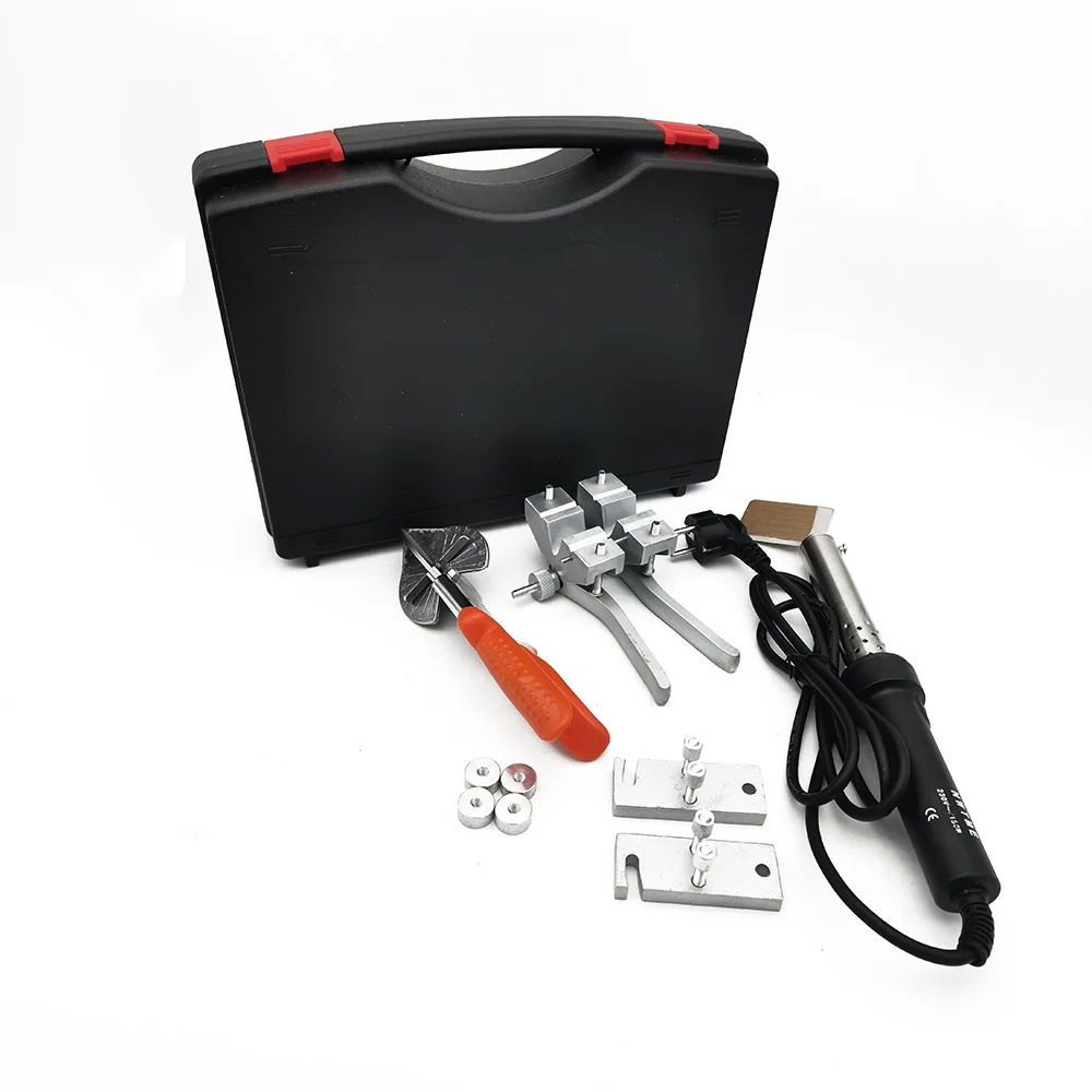 110V/220V PU Round Belt Butt Welding Kit Welder Machine & Scissor & Clamp with C