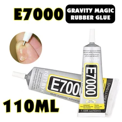 E7000 – colle liquide 110ml, résine adhésive plus puissante, transparente, polyvalente, Super scellant, force adhésive 
