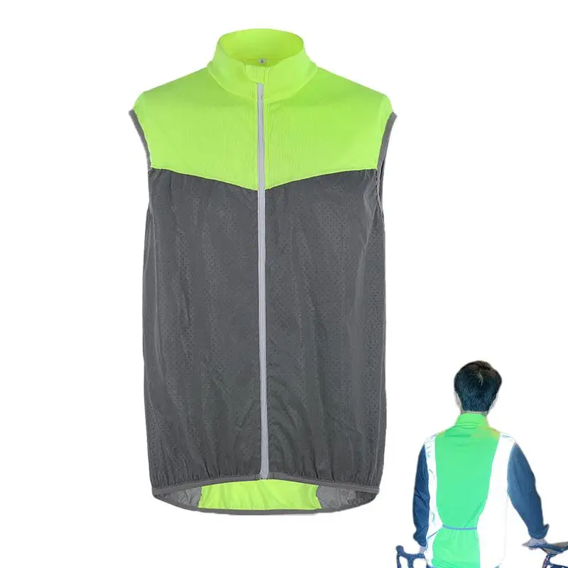 

Car Reflective Clothing For Safety Traffic Safety Vest Visibility High Visibility Outdoor For Running Cycling Sports Vest