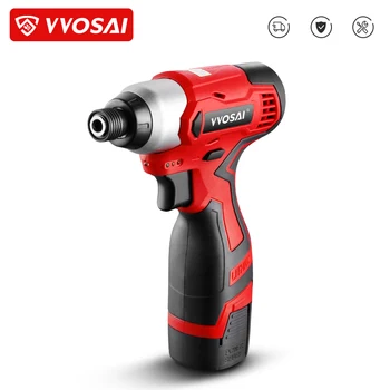 VVOSAI 16V 전기 드릴 드라이버 100N.m 임팩트 드라이버 무선 드릴 가정용 다기능 히트 전동 공구 MT-SER