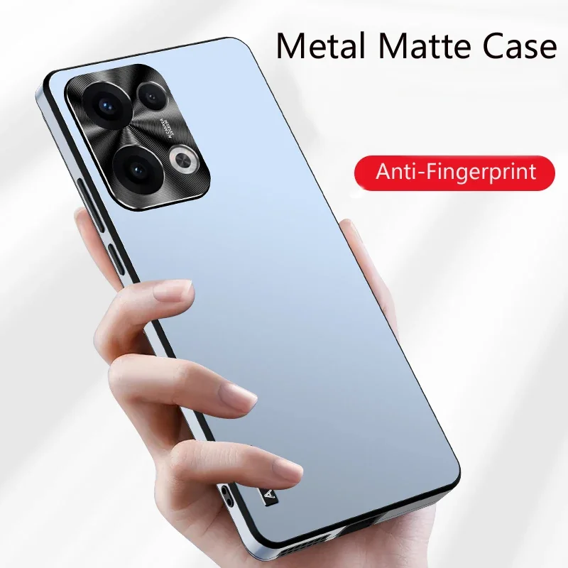Sleek Metal Camera Full Protection Phone Case - Shockproof & Anti-Drop Soft Edge Bumper Cover