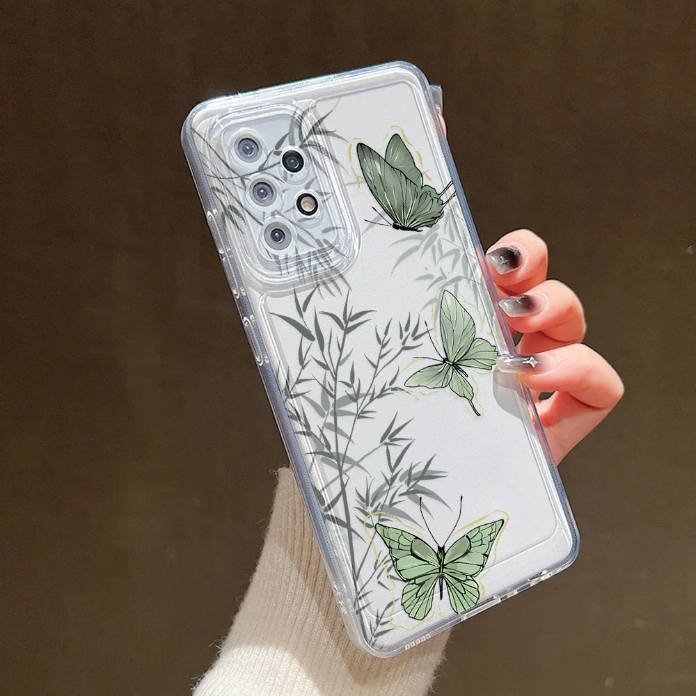 Floral Cat Design Phone Case