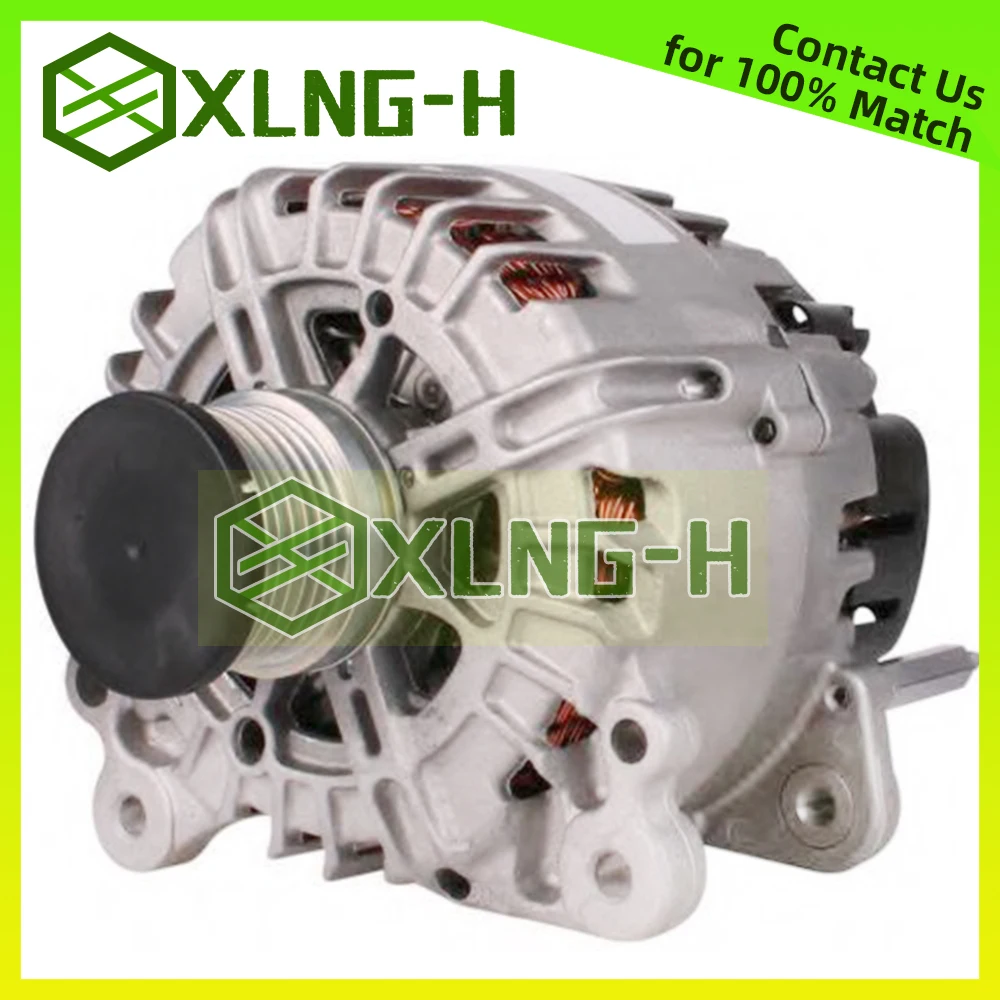 Muslimexmuslimb 6 Scanalature Puleggia 180 Amp Alternatore Per Skoda Superb Ii 3.6 Vw Passat Crafter 2.0 3.2 3.6 Fsi