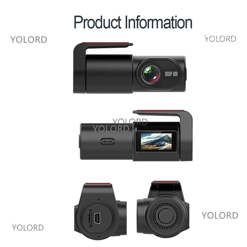 Mini Small Nanny USB 1080 FHD Car DVR Camera Dash Cam Video