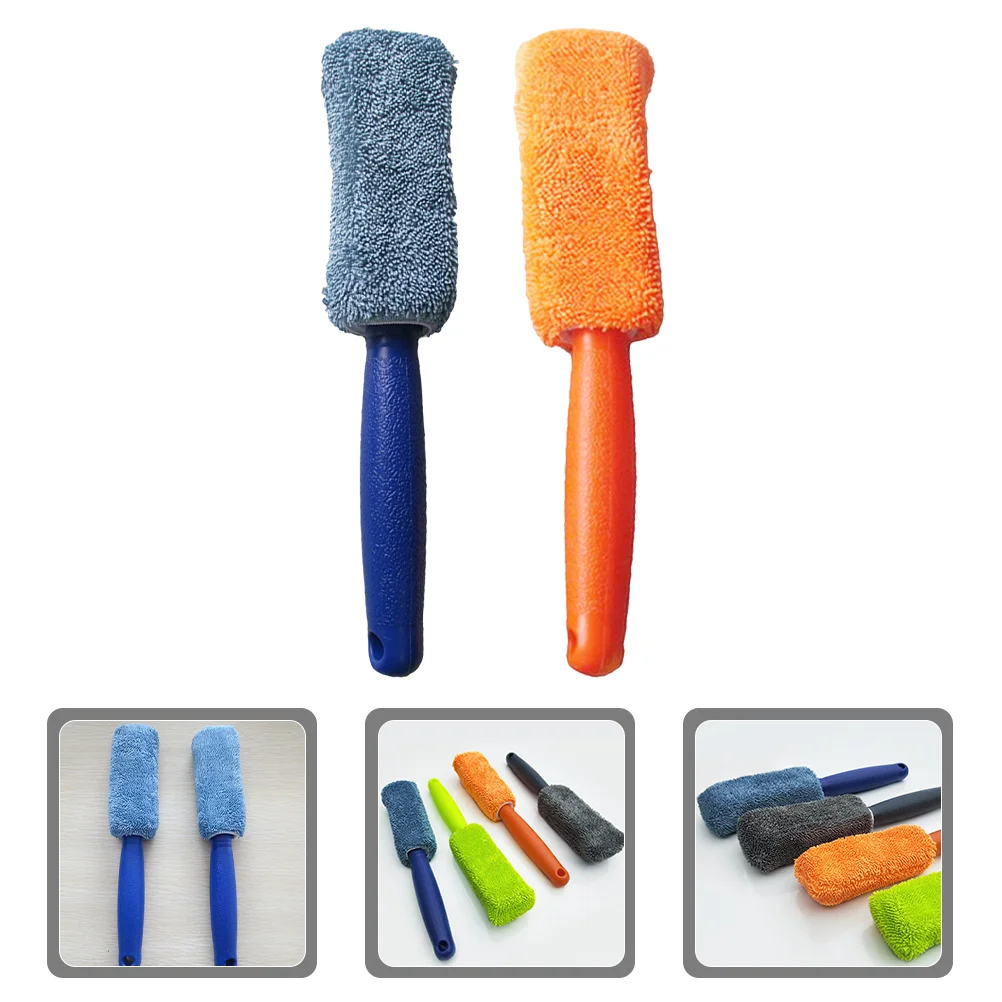 2 Pcs Cleaning Brush Wheel Brushes Rims Wheeled Car Washing Tire Wheels  Plastic Rv Vehicle - AliExpress