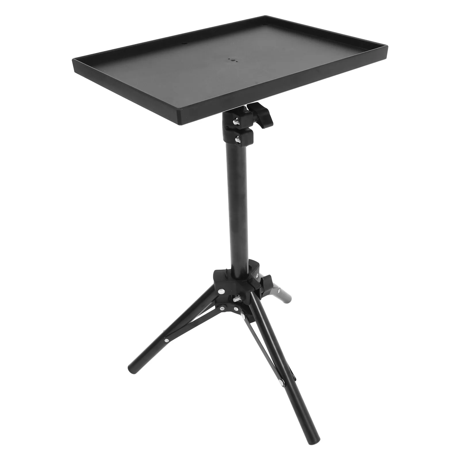 Projector Stand Laptop Stand Projector Tripod Adjustable Tabletop Floor Multifunctional Support with Tray