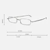 2024 Ultra Light HD Eyeglasses for Elderly Luxury Mini Folding Portable Reading Glasses Anti Blue Light Presbyopia Glasses 6